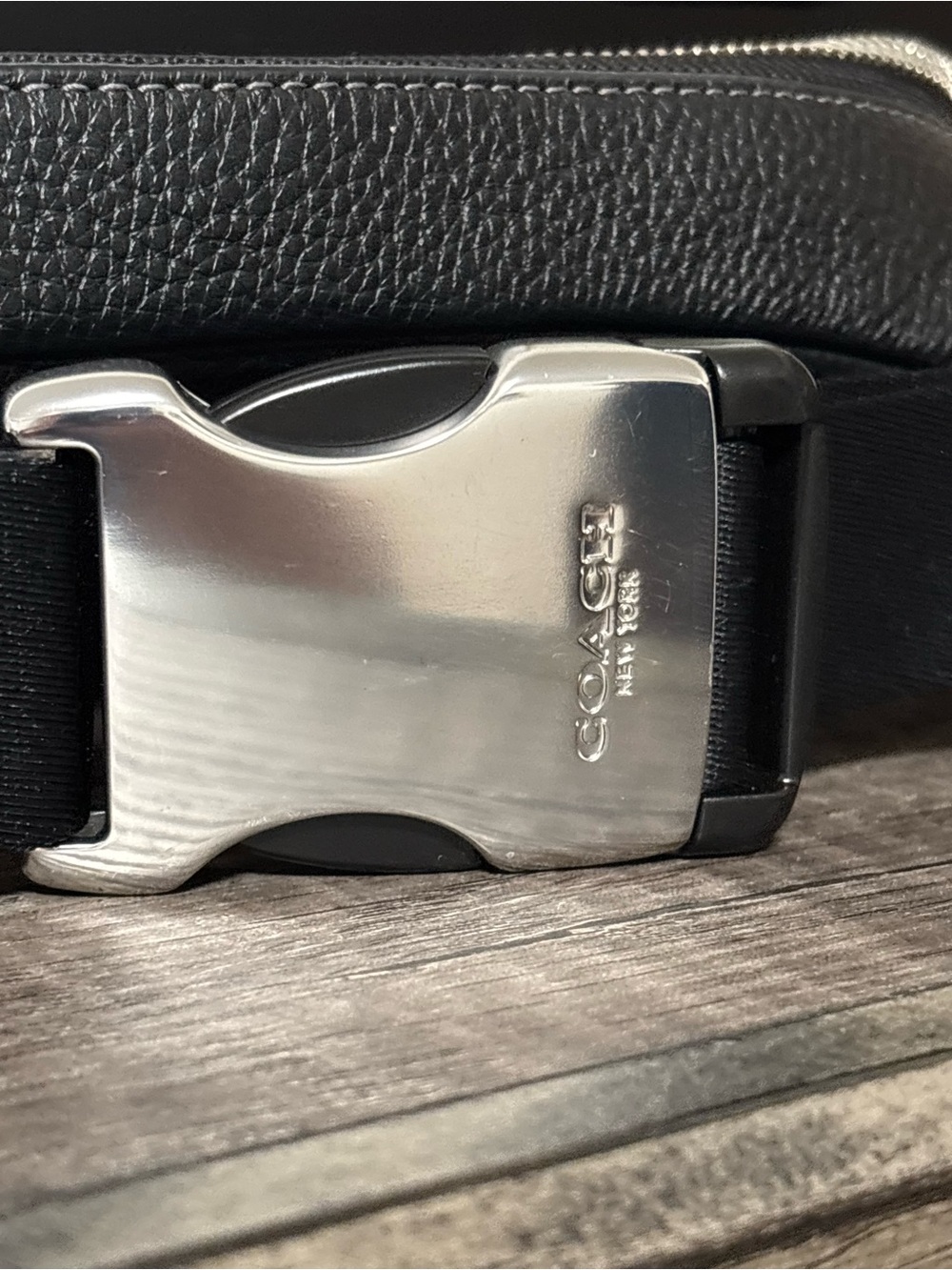 Coach Black Elias Belt & Crossbody Bag - Picture 15 of 16